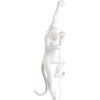 Stenska svetilka MONKEY HANGING LEFT HAND, 76,5 cm, bela, Seletti