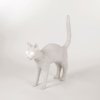 Namizna svetilka JOBBY THE CAT, 52 cm, LED, bela, Seletti