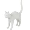 Namizna svetilka JOBBY THE CAT, 52 cm, LED, bela, Seletti