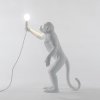 Namizna svetilka MONKEY STANDING, 54 cm, bela, Seletti