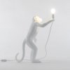 Namizna svetilka MONKEY STANDING, 54 cm, bela, Seletti