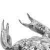 Figurica WUNDERKAMMER HOLY CRAB, 32 cm, srebrna, aluminij, Seletti