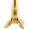 Svečnik za namizne sveče COSMIC DINER LUNAR, 17 cm, medenina, Seletti