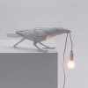 Namizna svetilka BIRD PLAYING, 33 cm, bela, Seletti