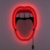 LED stenska dekoracija JOB-BLOW TONGUE, 58 cm, Seletti