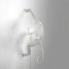 Stenska svetilka MONKEY HANGING RIGHT HAND, 65 cm, bela, Seletti