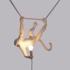 Viseča svetilka MONKEY SWING, 59 cm, bela, Seletti