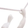 Viseča svetilka MONKEY SWING, 59 cm, bela, Seletti