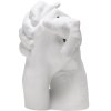 Namizna svetilka WITH ME, 32 cm, bela, porcelan, Seletti