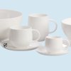 Krožniček za ALL-TIME šalico za čaj, 15 cm, kostni porcelan, Alessi