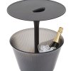 Klubska mizica PICK-UP, 49 cm, črna, Alessi