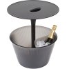 Klubska mizica PICK-UP, 49 cm, črna, Alessi