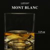 Kozarec za viski MT.BLANC, set 2 kosov, 280 ml, Liiton