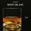 Kozarec za viski MT.BLANC, set 2 kosov, 280 ml, Liiton