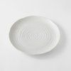 Jedilni krožnik WHITE SPIRAL, 29,5 cm, bela, MIJ 
