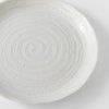 Jedilni krožnik WHITE SPIRAL, 24,5 cm, bela, MIJ 