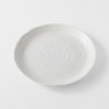 Jedilni krožnik WHITE SPIRAL, 24,5 cm, bela, MIJ 