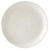 Jedilni krožnik WHITE SPIRAL, 24,5 cm, bela, MIJ 