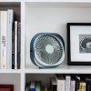 Namizni ventilator FANTASTIC, 20 cm, moder, Printworks