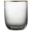 Kozarec za vodo PALERMO GOLD, set 4 kosov, 350 ml, Lyngby Glas