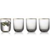 Kozarec za vodo PALERMO GOLD, set 4 kosov, 350 ml, Lyngby Glas
