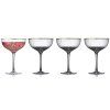 Kozarec za koktajle PALERMO GOLD, set 4 kosov, 315 ml, Lyngby Glas