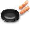 Skleda NORDIC KITCHEN 100 ml, oval, črna, kamnita posoda, Eva Trio
