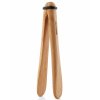 Servirne klešče NORDIC KITCHEN 16 cm, rjava, bambus, Eva Trio