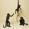 Namizna svetilka STANDING MONKEY, 54 cm, črna, Seletti