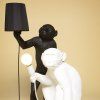 Namizna svetilka STANDING MONKEY, 54 cm, črna, Seletti