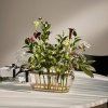 Vaza IKEBANA, 33 cm, zlata, steklo, Fritz Hansen