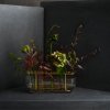 Vaza IKEBANA, 33 cm, zlata, steklo, Fritz Hansen