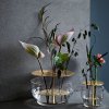 Vaza IKEBANA, 24 cm, zlata, steklo, Fritz Hansen