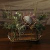 Vaza IKEBANA, 33 cm, srebrna, steklo, Fritz Hansen