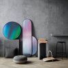 Stensko ogledalo ROUND, 76 cm, zelena, Fritz Hansen