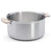Lonec ALCHIMY LOQY, 24 cm, srebrn, iz nerjavečega jekla, de Buyer