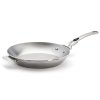 Ponev MINERAL B LOQY, 24 cm, srebrna, jeklena, de Buyer