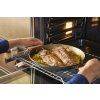 Ponev MINERAL B LOQY, 24 cm, srebrna, jeklena, de Buyer