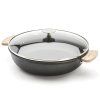 Ponev za praženje CHOC EXTREME LOQY, 28 cm, črna, aluminij, de Buyer