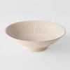 Ramen skleda RIDGED ALABASTER, 900 ml, krema, MIJ