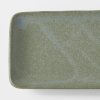 Servirni krožnik GREEN FADE, 29,5 x 12 cm, pravokotnik, zelen, MIJ