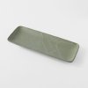 Servirni krožnik GREEN FADE, 29,5 x 12 cm, pravokotnik, zelen, MIJ