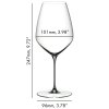 Kozarec za rdeče vino VELOCE, set 2 kosov, 720 ml, Riedel