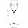 Kozarec za belo vino VELOCE, set 2 kosov, 347 ml, Riedel