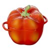 Lonček v obliki paprike 0,45 l oranžno-rdeč Staub