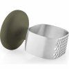 Stiskalnik česna GREEN TOOL 9 cm, zelena, nerjaveče jeklo/plastika,Eva Trio