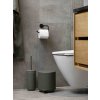Držalo za wc ščetko UME, 39 cm, olivno zelena, keramika, Zone Denmark