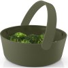 Posoda za kuhanje na pari v mikrovalovni pečici GREEN TOOL 2 l, zelena, steklo/plastika, Eva Trio