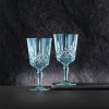 Kozarci za vino NOBLESSE COLORS, set 2, 355 ml, aqua, Nachtmann