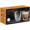 Kozarci za kapučino NOBLESSE BARISTA, set 2, 235 ml, prozorni, Nachtmann